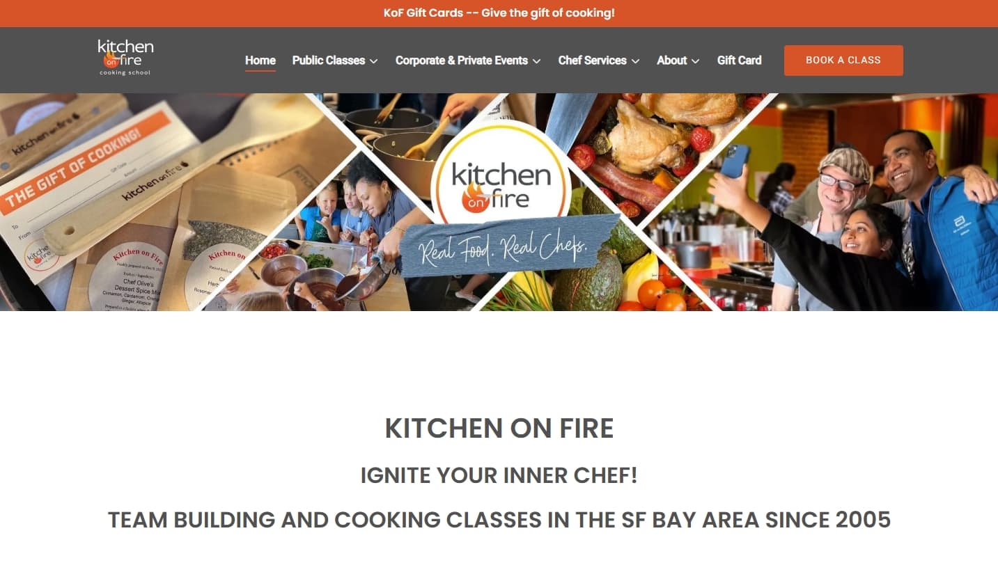 Kitchen On Fire